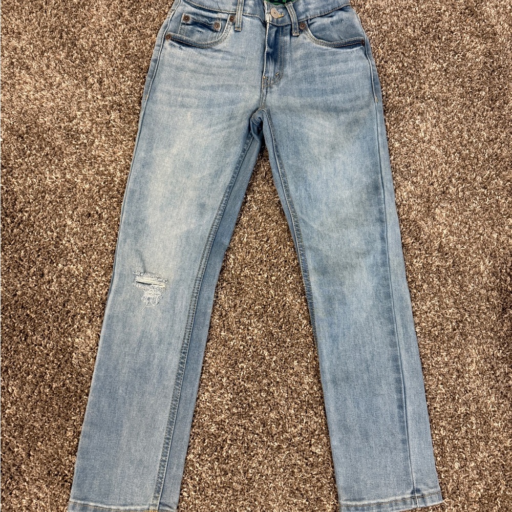 Boys Levi’s 511 Slim Jeans – Size 8 Reg – Adjustable Waist – Like New